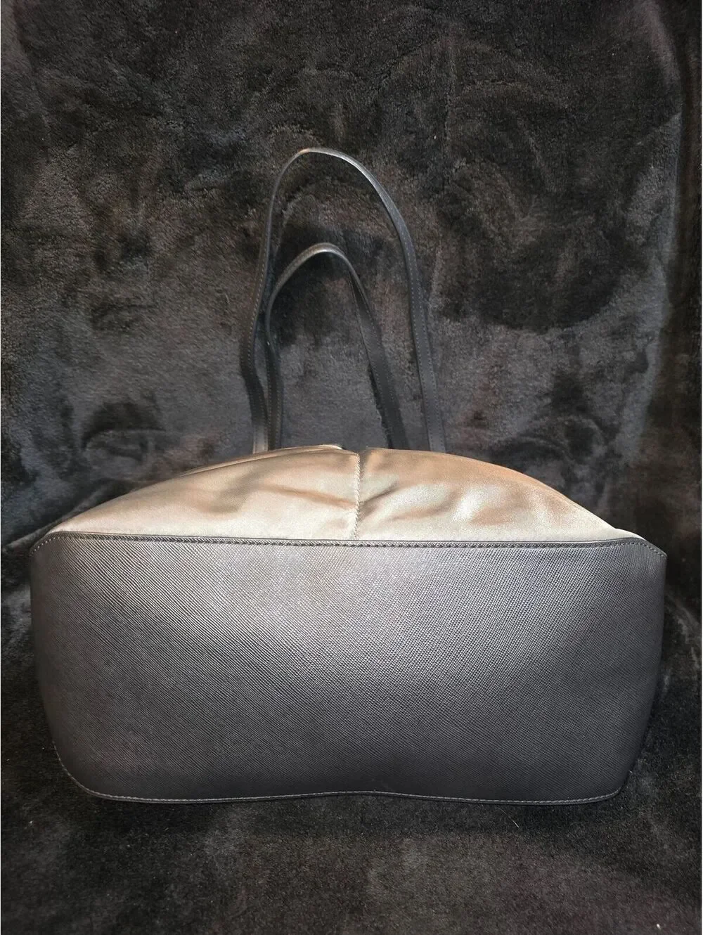88. Michael Kors Gray Graphite Nylon Kempton Tote